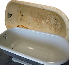 bathtub refinishing Claw Foot Tub